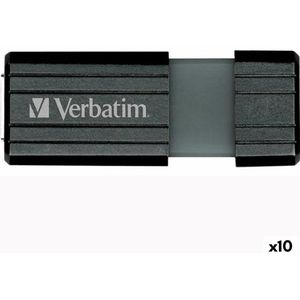 Verbatim - Store'n'go Pinstripe - USB Stick - Zwart - 8 GB