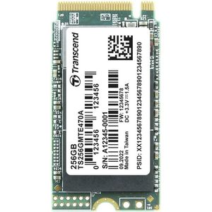 Transcend MTE470A - 256 GB NVMe/PCIe M.2 SSD - 2242 - Industrial