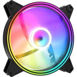 Modecom - Volcano Apex 140 - Ventilator - Zwart - 140 mm - ARGB