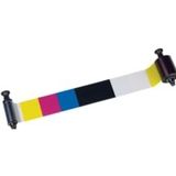 Evolis - YMCKO-K - Etiketteringstape - Veelkleurig - Kleurband voor Printers