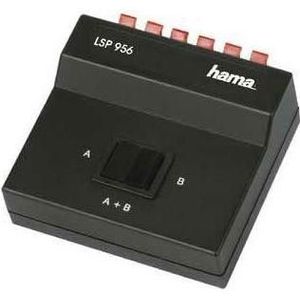 Hama Zwarte AV-receiver, Onderdelen voor notebooks, Zwart