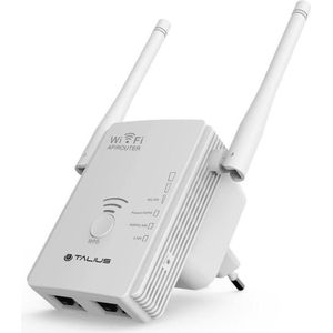 TALIUS RPT-3002ANT Netwerkrepeater Wit 10, 100 Mbit/s