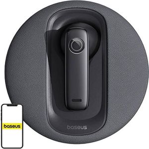 Baseus Slimme draadloze oortelefoon CM10 (zwart) (ANC, 6 h, Draadloze), Koptelefoon, Zwart