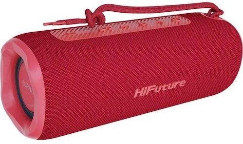 HiFuture Luidspreker Alpha Bluetooth (rood) (12 h, Werkt op batterijen), Bluetooth luidspreker, Rood