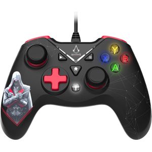 Freaks and Geeks FREAKS PC Bedrade Controller Assassin's Creed (PC), Controller, Rood