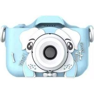 C+P X5 Kids HD 1080p digitale foto&videocamera met rubberen behuizing MicroSD-kaartsleuf 2" LCD Hond, Cameratas