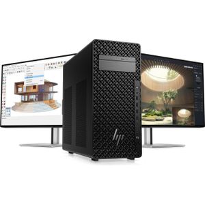 HP - Z2 TWR G1I CU7 265K - Workstation - Zwart - Intel Core i7 - 32 GB RAM - 1000 GB SSD - RTX A4000