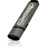 iStorage 512G Kanguru FlashTrust (512 GB, USB 3.0), USB-stick, Groen