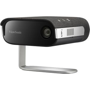 Viewsonic M1XB projector (WVGA, 360 lm, 1.2:1), Beamer, Zwart, Zilver