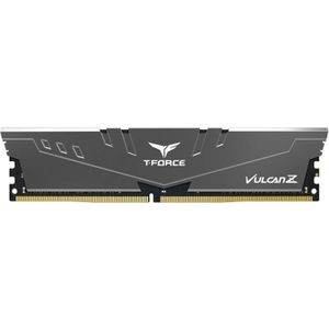 Team Group T-FORCE VULCAN Z TLZGD48G3200HC16F01 Geheugenmodule 8 GB 1 x 8 GB DDR4 3200 MHz (1 x 8GB, 3200 MHz, DDR4 RAM, DIMM 288 pin), RAM, Grijs