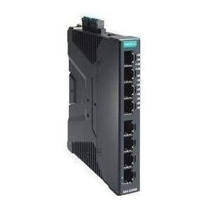 Moxa Kompakter industrieller Full-Gigabit-Smart-Ethernet-Switch mit 8 101001000BaseT(X) p, Netwerkschakelaar