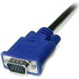 StarTech.com 1,80 m Ultradun 3-in-1 PS/2 KVM-kabel
