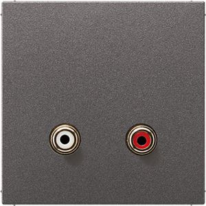 JUNG Multimedia-aansluiting antenne MA AL 1021 AN, Satelliet accessoires, Grijs