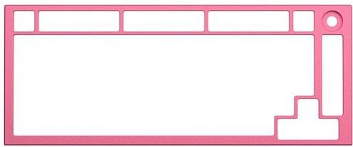 Glorious PC Gaming Race GMMK Pro Top Frame kleur roze voor mechanisch toetsenbord