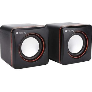 Techly Multimedia luidsprekerset voor NB, PC-luidspreker, Zwart