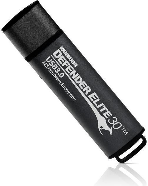 Kanguru - Defender Elite30 - 512 GB - Hardware Encrypted USB-Stick - Zwart