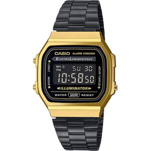 Casio Vintage, Horloge, A168WEGB-1BEF, Goud, (Digitaal horloge, 36 mm)