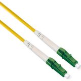 ROLINE glasvezelkabel 9/125 µm OS2, LC/LC, LSOH, APC, simplex, geel, 3 m