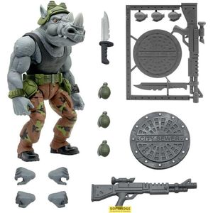 Super7, Teenage Mutant Ninja Turtles Ultimates verzamelbare figuren Wave 3 : Rocksteady