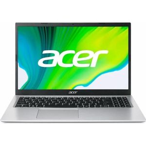 Acer Laptop Aspire 1 A115-32-C1M9 15,6" 4 GB RAM 128 GB eMMC Azerty Französisch (15.60", 4 GB, FR, Intel Celeron N4500), Notebook, Grijs