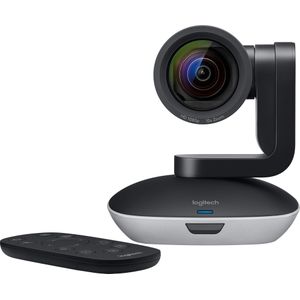 Logitech PTZ Pro 2 Camera, Webcam, Zilver, Zwart