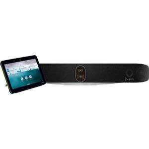 HP Poly Studio X72 alles-in-één videobar met TC10-controllerkit, Conferentieapparaten, Zwart