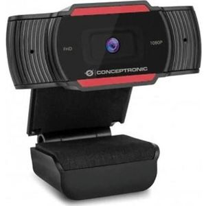 Conceptronic Webcam AMDIS 1080P FHD, Webcam