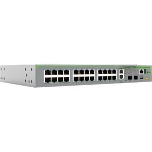 Allied Telesis - CentreCOM GS970EMX - 24 Ports Manageable Layer 3 Switch - Gigabit Ethernet - Rack-mountable