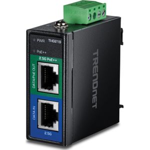 Trendnet Industrial 2.5G PoE++ Injector (802.3bt (PoE++), 95 W), PoE-injector