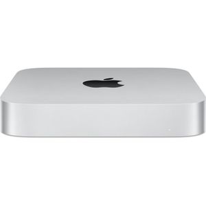 Apple Mac Mini – 2023 (M2, 8 GB, 512 GB, SSD, Apple M2 10-core), PC, Zilver