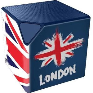 Bigben Connected Bigben Interactive BT13GB draagbare luidspreker Blauw, Rood, Wit 9 W (8 h, Voeding via USB, Oplaadbare batterij), Bluetooth luidspreker, Rood, Blauw, Wit