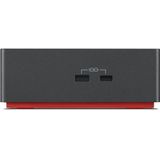 Lenovo 40B00300UK laptop dock & poortreplicator Bedraad Thunderbolt 4 Zwart, Rood