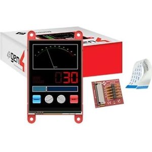 4D Systems GEN4-ULCD-28PT-PI - 2.8 Inch Resistief Aanraakscherm gen4 Diablo 16, Ontwikkelborden + Kits