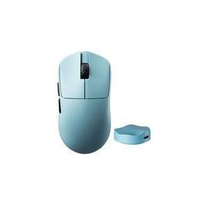Scyrox V6 8k Gaming Maus, Wireless - blau (Draadloze), Muis, Blauw