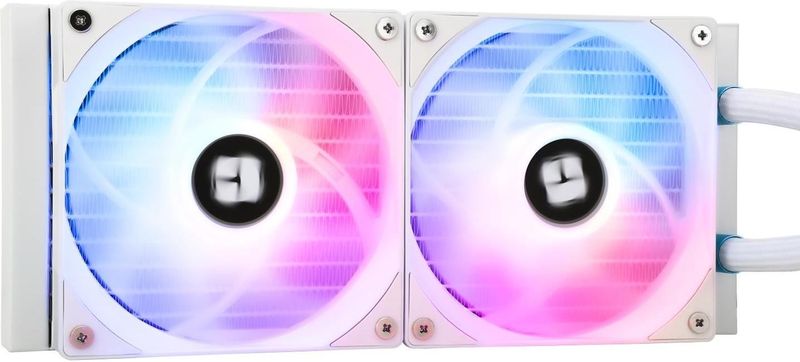 Thermalright - AQUA ELITE 240 WHITE ARGB V3 - Computerkoelingssysteem - Wit - Vloeistofkoelset