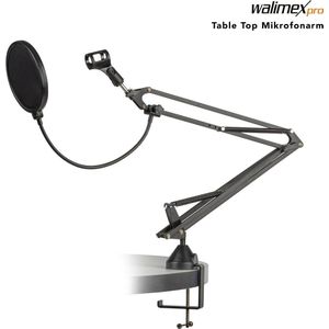 Walimex pro Tafelmodel microfoonarm (Podcasting), Microfoon