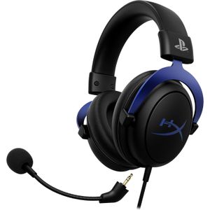 HyperX Cloud Blauw (HX-HSCLS-BL/EM) (Bedraad), Gaming headset, Blauw, Zwart