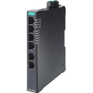 Moxa Kompakter industrieller Full-Gigabit-Smart-Ethernet-Switch mit 6 101001000BaseT(X) p, Netwerkschakelaar