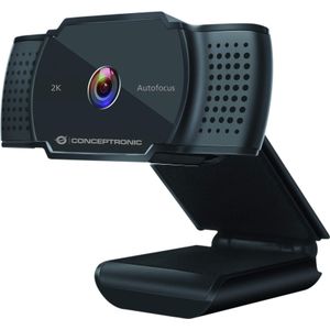 Conceptronic Amdis (2 Mpx), Webcam, Zwart