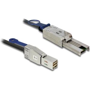 Delock SAS kabel: SFF8644-SFF8088, 3m (300 cm), Interne kabel (PC)