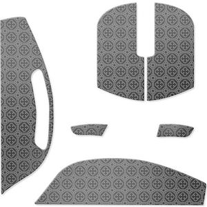 Lamzu Atlantis Mini Pro Grip - grijs, Muis + Toetsenbord Accessoires, Grijs