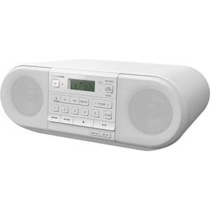 Panasonic RX-D552 Digitaal 20 W Wit (DAB+, DAB, FM, Bluetooth), Radio, Wit
