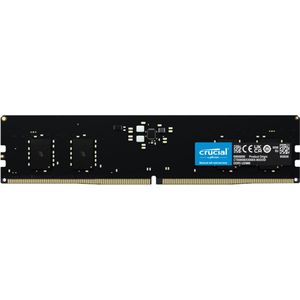 Crucial 8G (1X8G) DDR5-5600 *CT8G56C46U5T (1 x 8GB, 5600 MHz, DDR5 RAM, DIMM 288 pin), RAM, Zwart