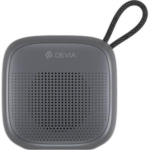Devia TFAU0018 Kabelloser Lautsprecher (4 h), Bluetooth luidspreker, Zwart