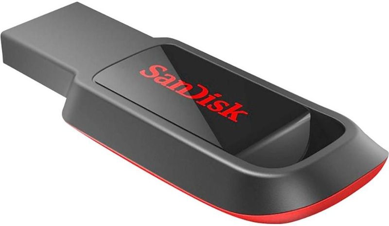 SanDisk - Cruzer Spark - USB-stick - Zwart/Rood - 128GB