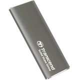 Transcend ESD265C - SSD - 2 TB - Extern - USB-C - IJzergrijs