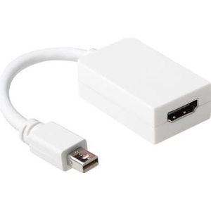 ACT 15 cm Conversion cable Mini DisplayPort male to HDMI-A female. Length: 0.15 m Mini dp male-hdmi f... (HDMI, 15 cm), Data + Video Adapter, Wit