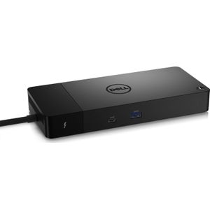 Dell WD22TB4 (Thunderbolt), Docking station + USB-hub, Zwart