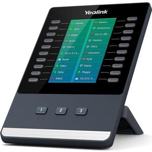 Yealink EXP50 IP add-on module Zwart, Grijs 23 knoppen