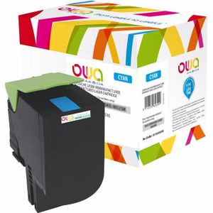 Armor OWA, Toner, OWA - Hoge Capaciteit - Cyaan - Compatibel (C)